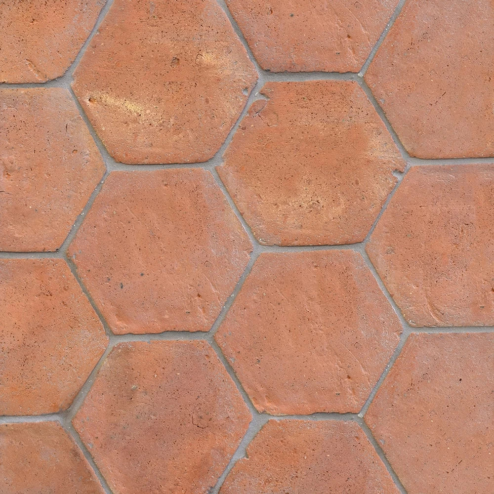 COTTO MED TERRACOTTA: Hexagon Field Tile (6"x6"x¾" | Natural)