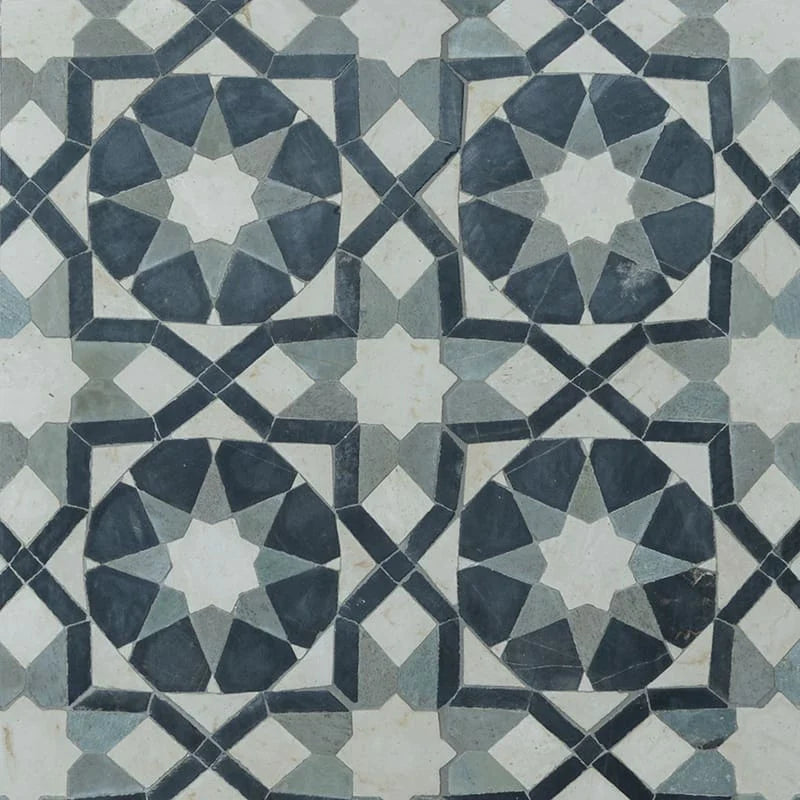 ms baba chic limestone waterjet mosaic farah 11x11x1_4 sold by surface group online