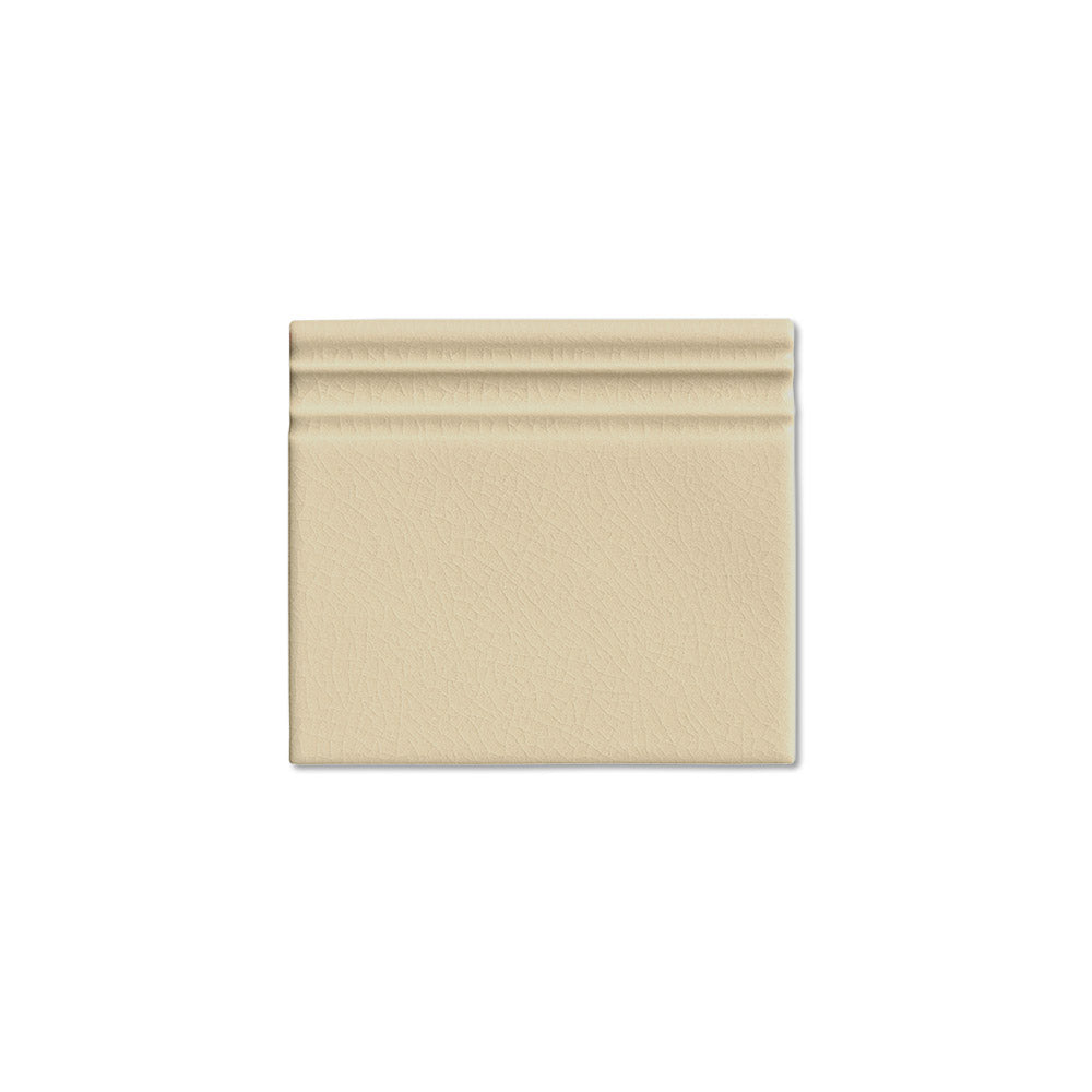 adex ceramic tile for indoor wall and or floor earth fawn molding basic baseboard semi matte matte crackle mono embossed reliefed 5_1x6 distributed by surface group international