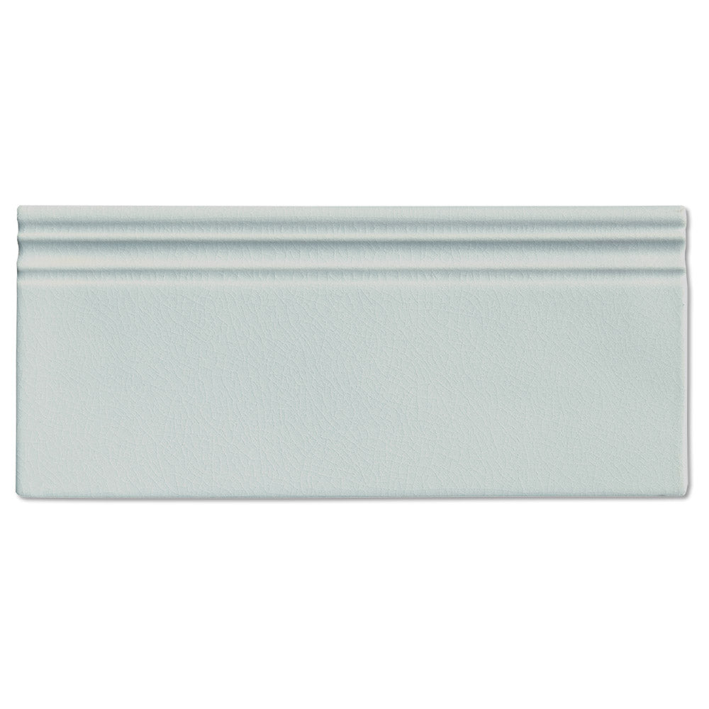 adex ceramic tile for indoor wall and or floor earth morning sky molding basic baseboard semi matte matte crackle mono embossed reliefed 5_1x12 distributed by surface group international