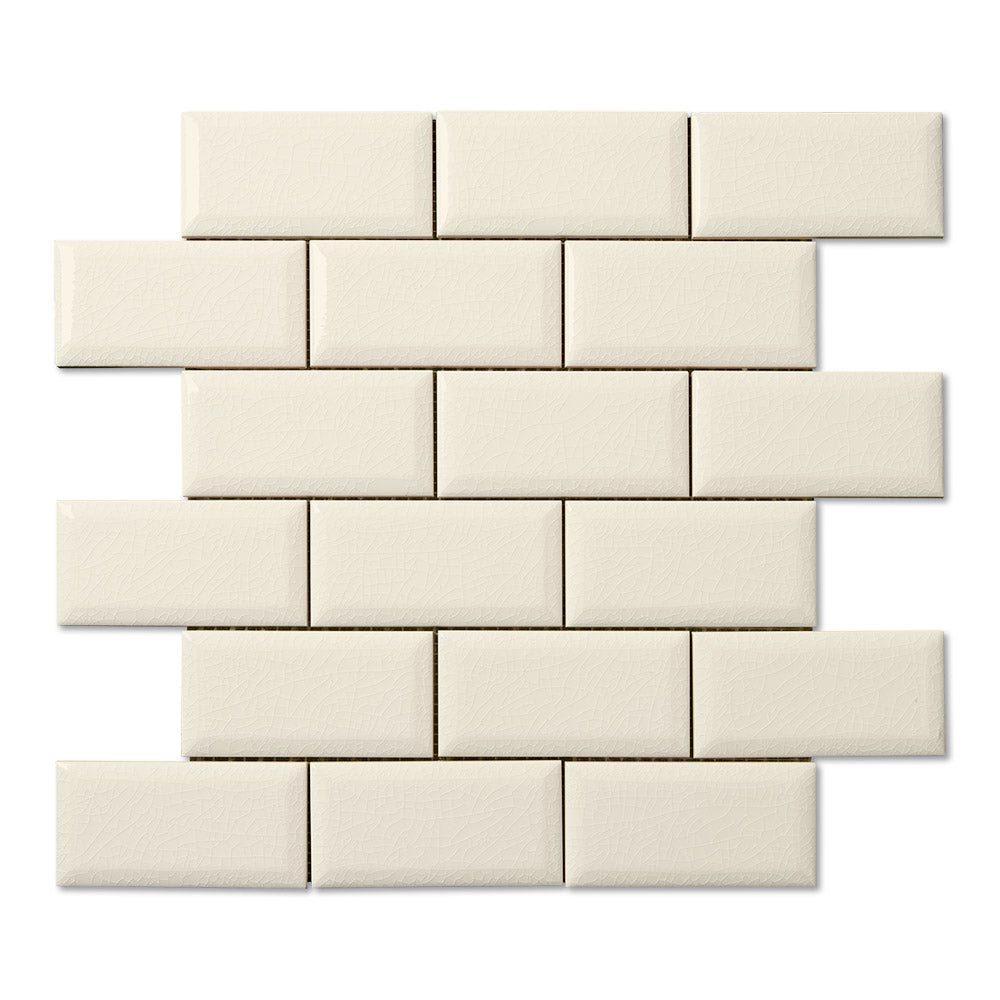 adex ceramic tile for indoor wall and or floor hampton bone tile field glossy classic crackle mono embossed beveled 12x12 rectangle 2x4 staggered joint distributed by surface group international
