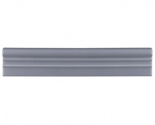 adex ceramic tile for indoor wall and or floor habitat matte graphite molding basic chairrail matte solid multi embossed reliefed 2x10_3 distributed by surface group international