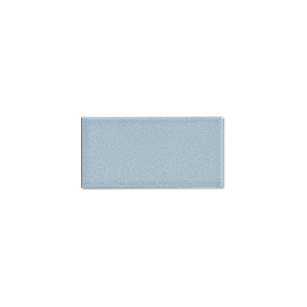 adex ceramic tile for indoor wall and or floor hampton stellar blue tile field glossy classic crackle mono flat rectangle 3x6 distributed by surface group international