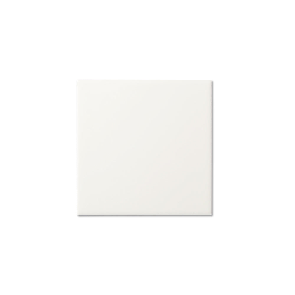 adex ceramic tile for indoor wall and or floor neri white tile field glossy solid mono flat square 6x6 distributed by surface group international