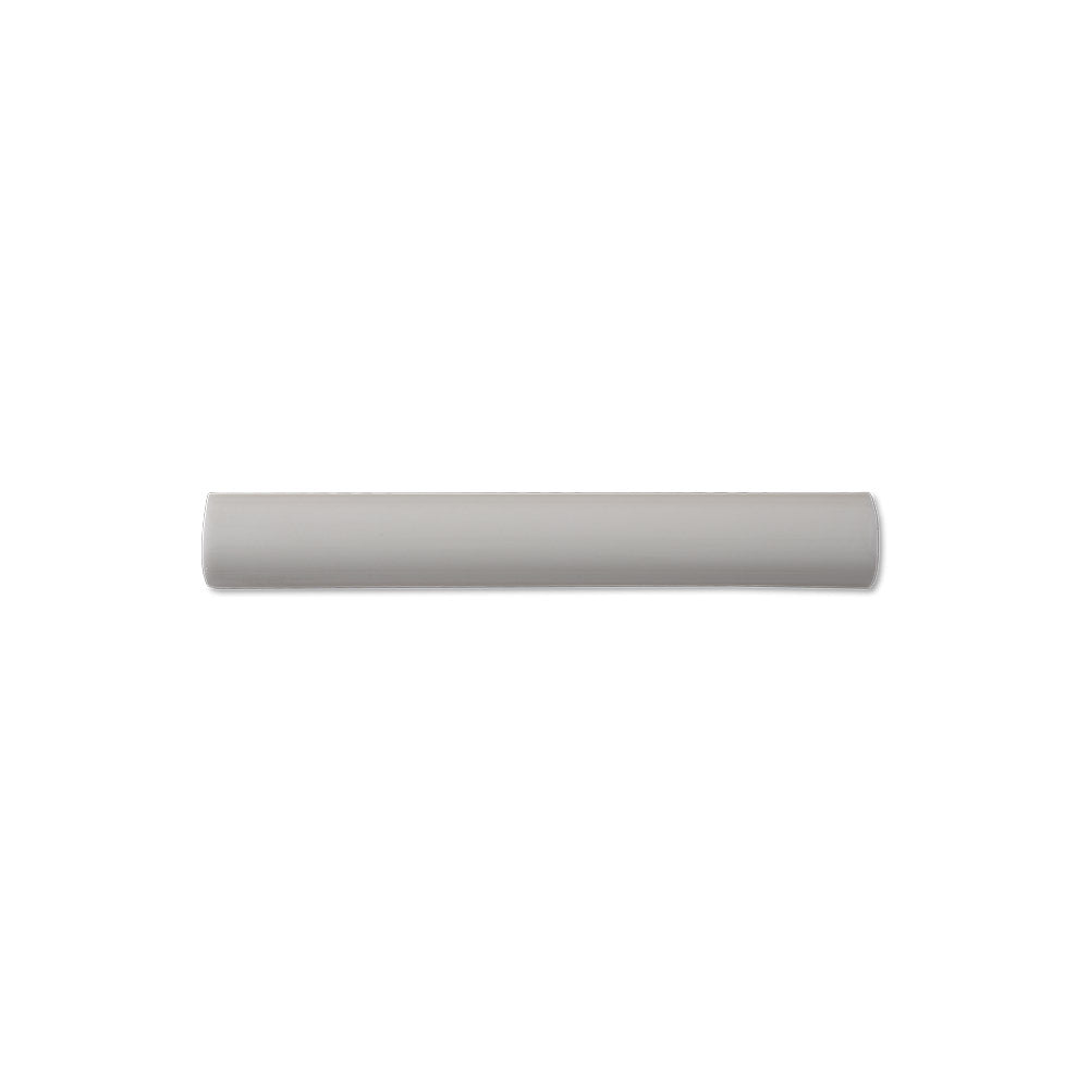 adex ceramic tile for indoor wall and or floor studio almond molding basic liner bar round glossy translucent mono embossed reliefed 1_2x7_8 distributed by surface group international