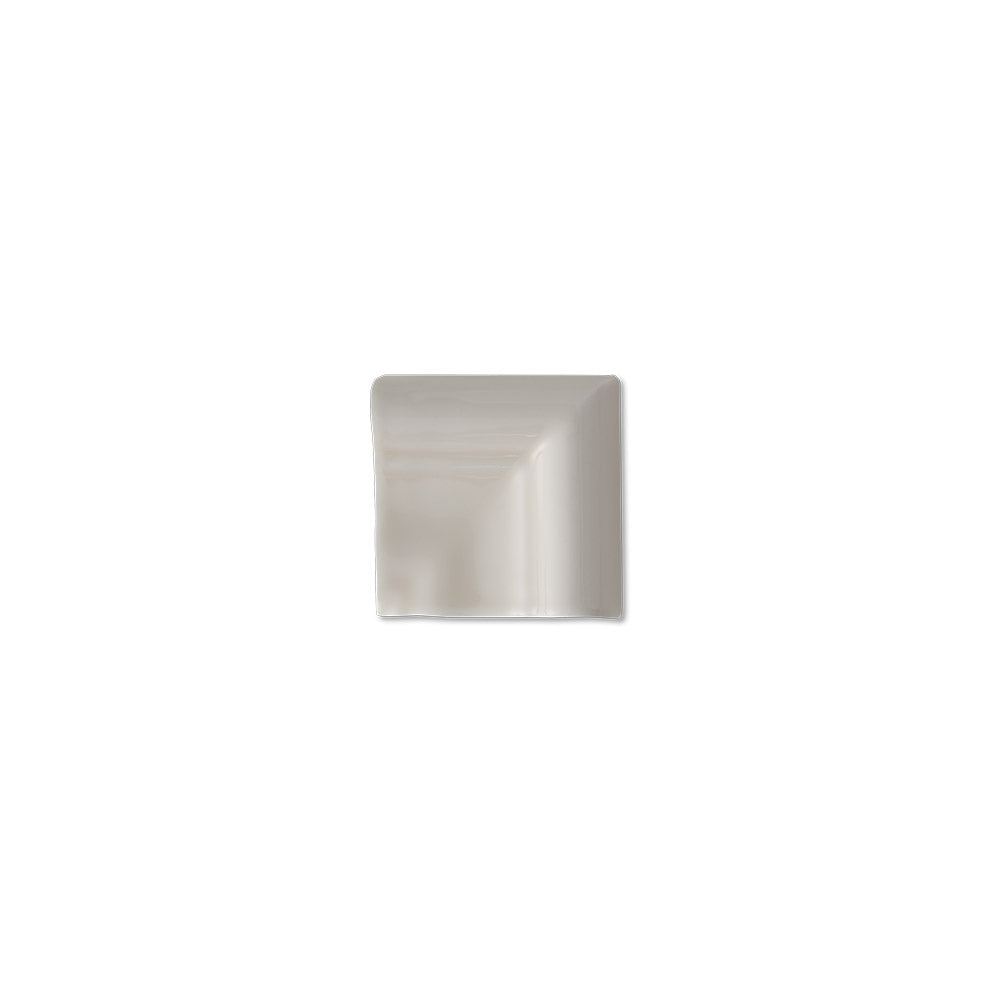 adex ceramic tile for indoor wall and or floor studio almond molding basic rail frame corner glossy translucent mono embossed reliefed 2_8x2_8 distributed by surface group international