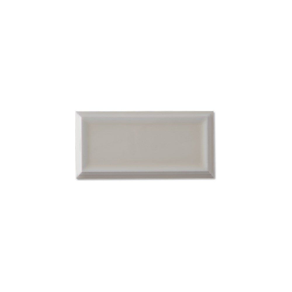 adex ceramic tile for indoor wall and or floor studio almond tile field glossy translucent mono embossed framed rectangle 2_8x5_8 distributed by surface group international