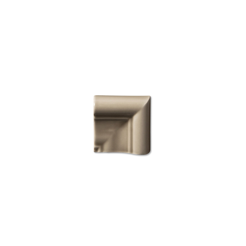 adex ceramic tile for indoor wall and or floor studio eucalyptus molding basic rail frame corner glossy translucent mono embossed reliefed 2_8x2_8 distributed by surface group international