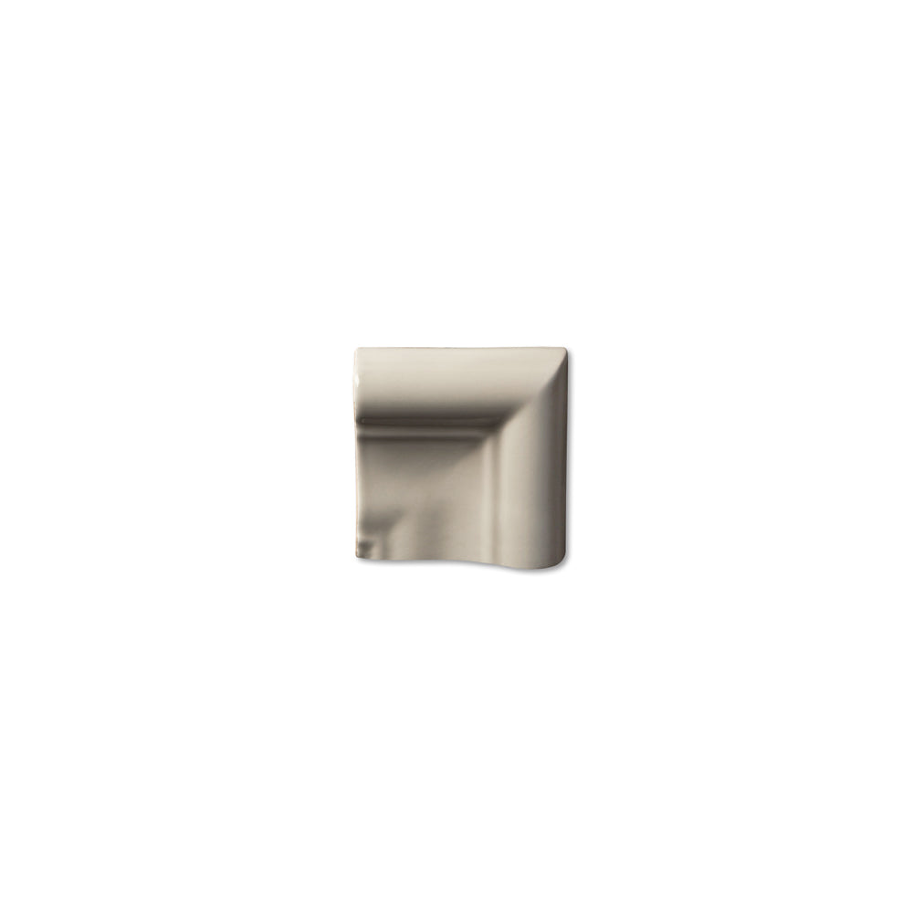 adex ceramic tile for indoor wall and or floor studio graystone molding basic rail frame corner glossy translucent mono embossed reliefed 2_8x2_8 distributed by surface group international