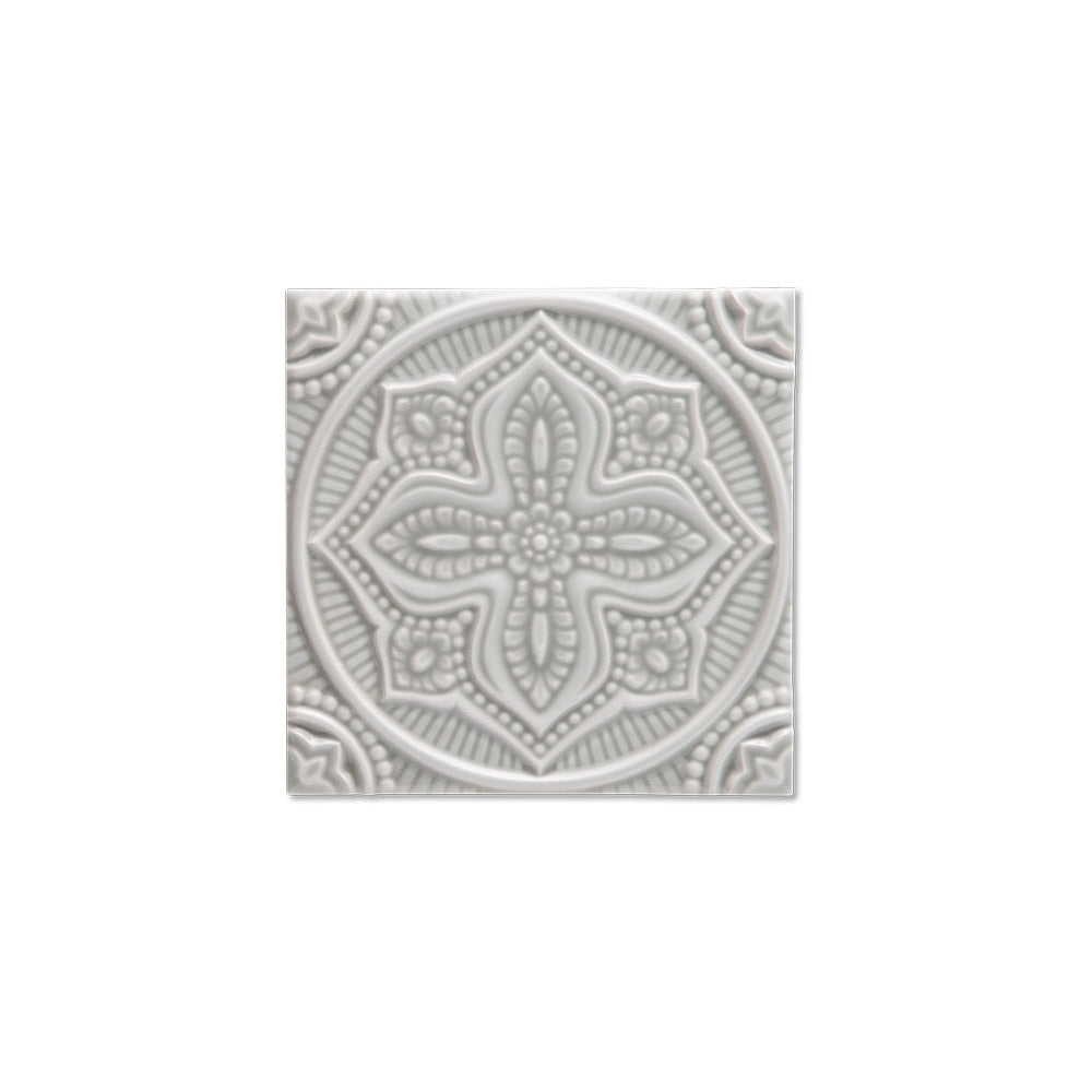 adex ceramic tile for indoor wall and or floor studio graystone tile deco glossy translucent mono embossed deco square 5_8x5_8 embossed planet distributed by surface group international