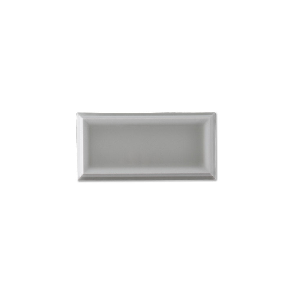 adex ceramic tile for indoor wall and or floor studio graystone tile field glossy translucent mono embossed framed rectangle 2_8x5_8 distributed by surface group international