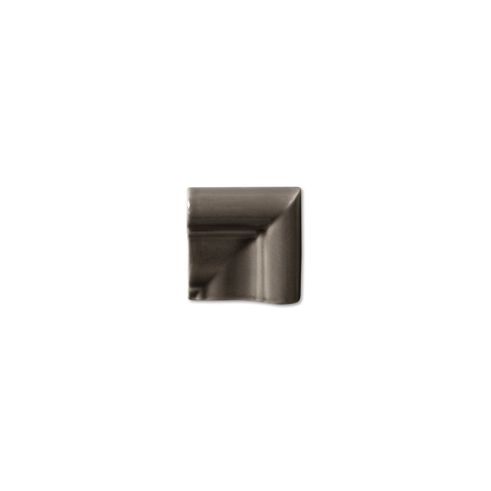 adex ceramic tile for indoor wall and or floor studio volcanico molding basic rail frame corner glossy translucent mono embossed reliefed 2_8x2_8 distributed by surface group international