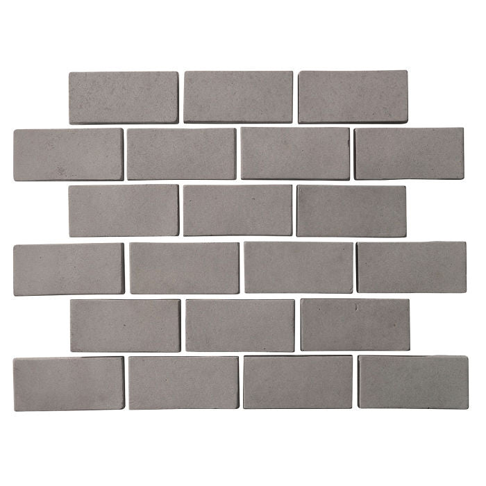 Artillo Concrete Field Tile: Sidewalk Rectangle (2"x4")