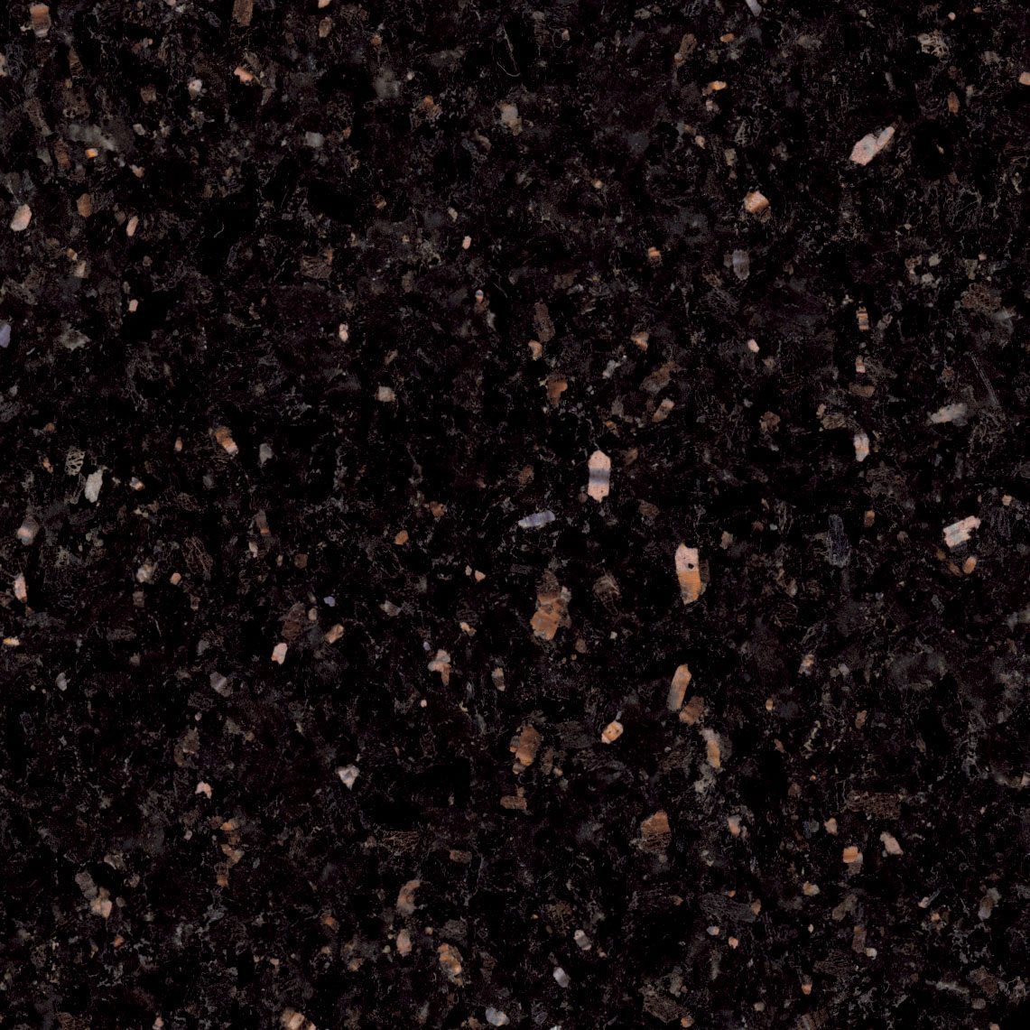Galaxy Black Granite Field Tile (polished)(18"x18"x½")