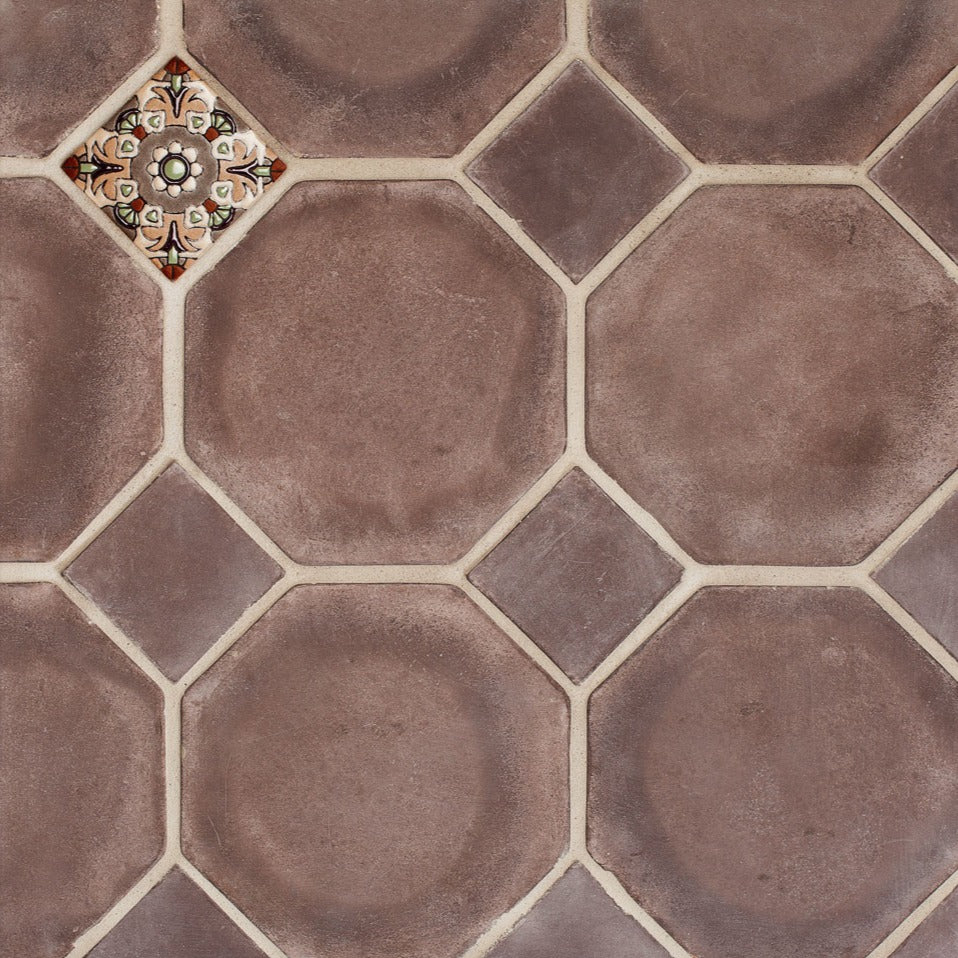 Artillo Concrete Field Tile: Charley Brown Octagon Pattern | 10