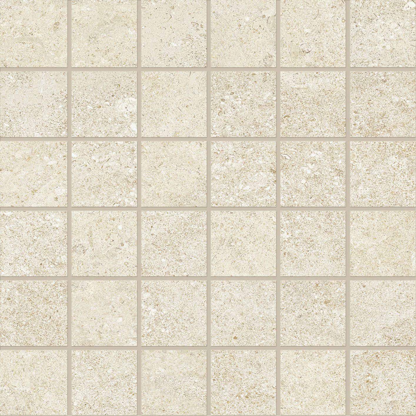Landscape: Limestone Avorio Straight Stack 2x2 Mosaic (12"x12"x9.5-mm | silktech)