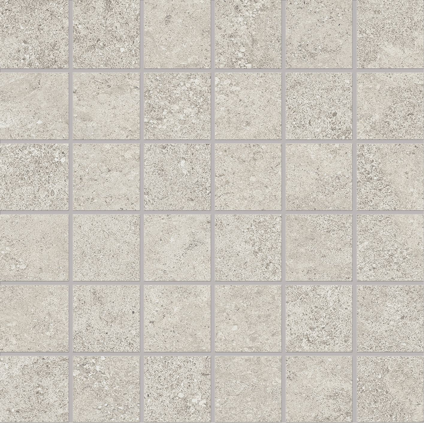 Landscape: Limestone Cenere Straight Stack 2x2 Mosaic (12"x12"x9.5-mm | silktech)