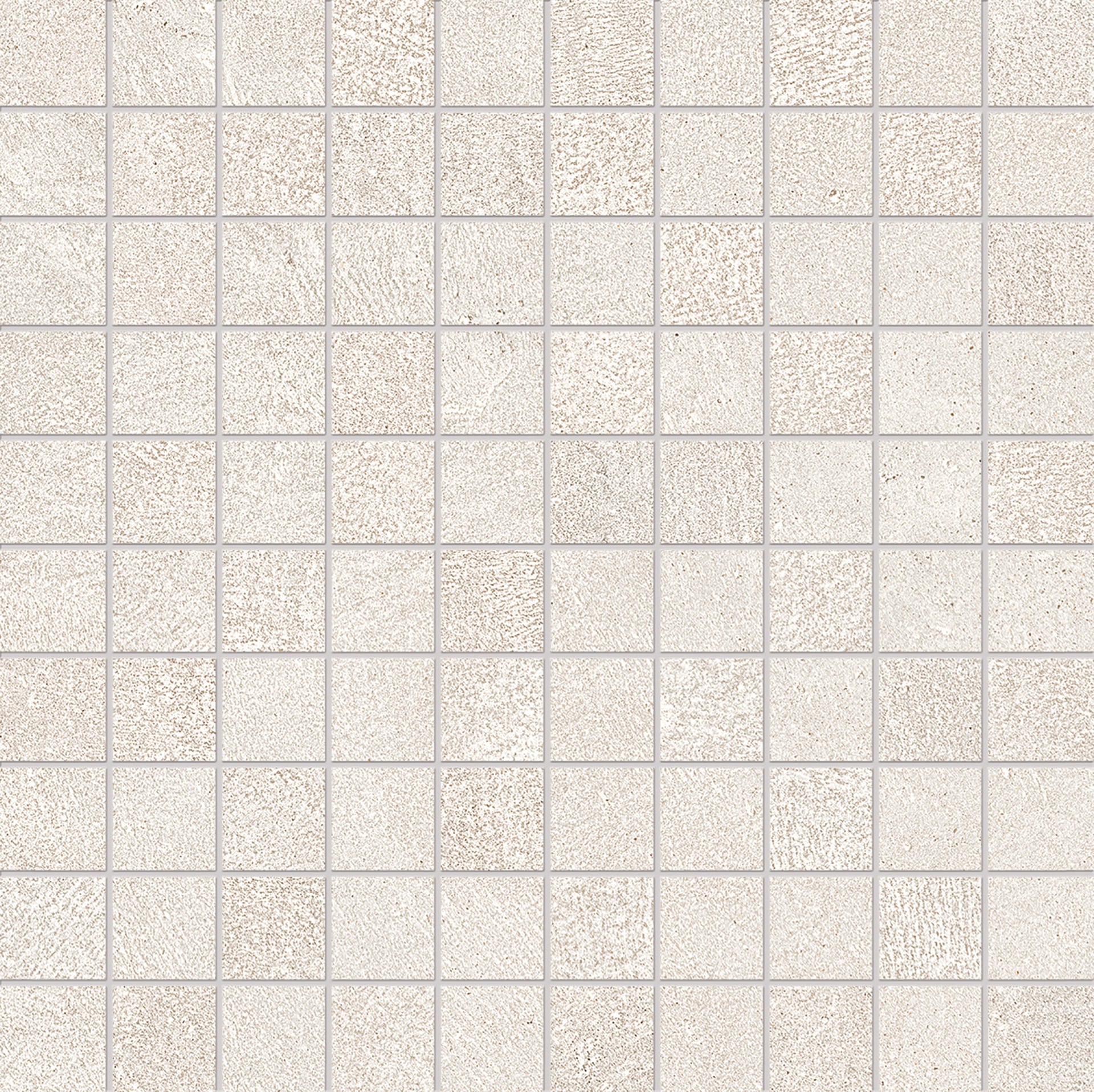 Sixty: Fondo Talco Straight Stack 1x1 Mosaic (12"x12"x9.5-mm | silktech)