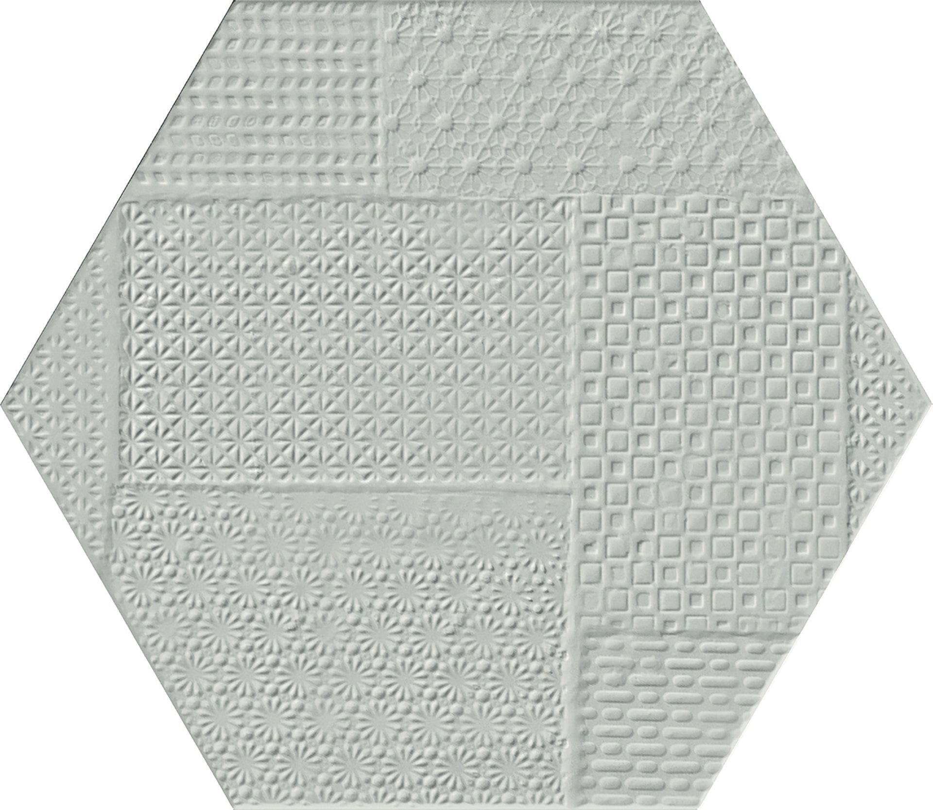 Sixty: Timbro Salvia Wall Tile (8"x7"x9.5-mm | silktech)