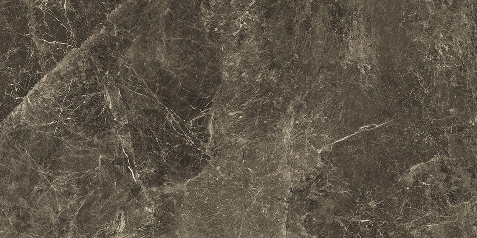 Tele Di Marmo: Frappuccino Pollock Field Tile (12"x24"x9.5-mm | glossy)