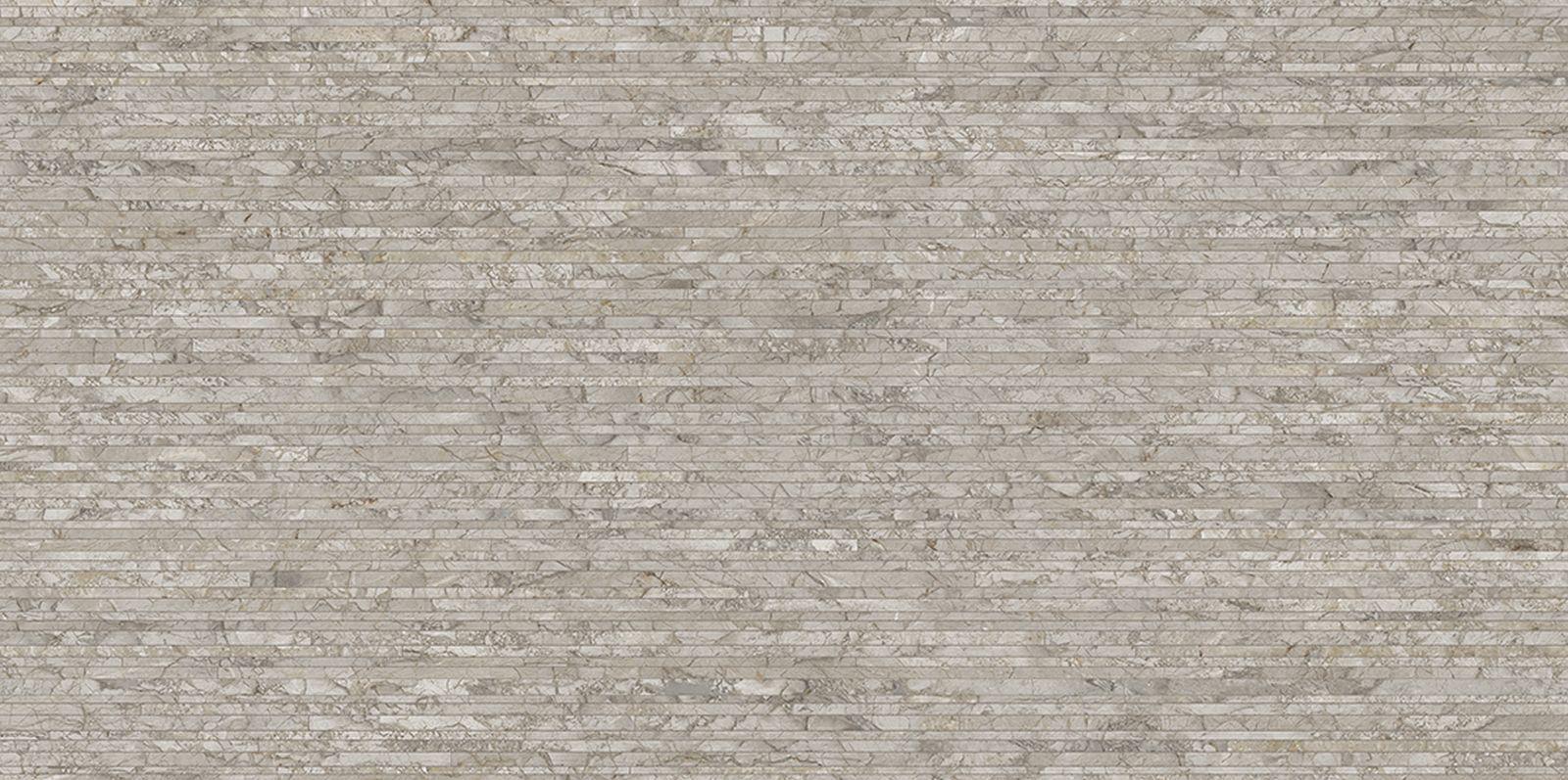 Tele Di Marmo: Doghe Breccia Braque Field Tile (24"x48"x9.5-mm | glossy)
