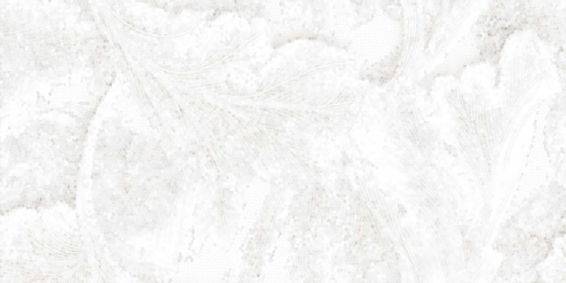 Tele Di Marmo Revolution: Art Thassos Acanto Deco Tile (24"x48"x9.5-mm | matte)