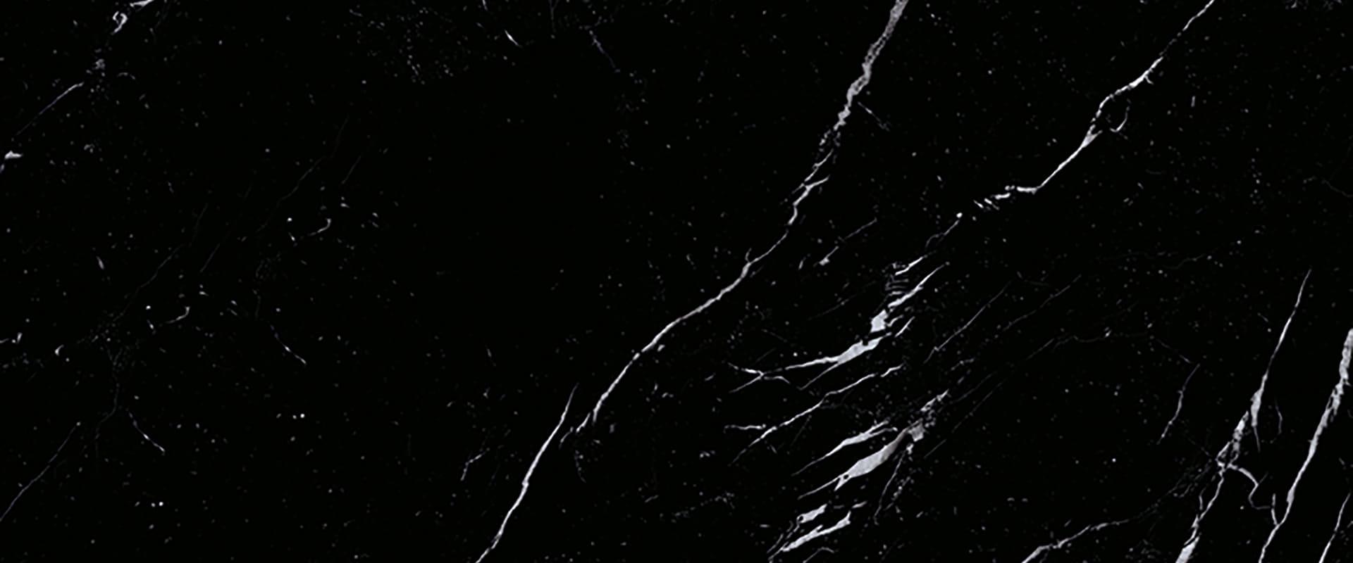 Tele Di Marmo Selection: Marble Nero Marquinia Field Tile (12"x24"x9.5-mm | matte)
