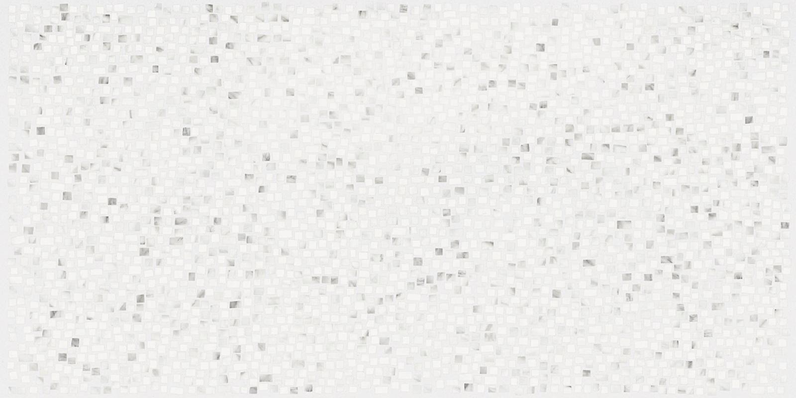 Tele Di Marmo: Seminato Di Tessere Statuario Michelangelo Field Tile (24"x48"x9.5-mm | glossy)