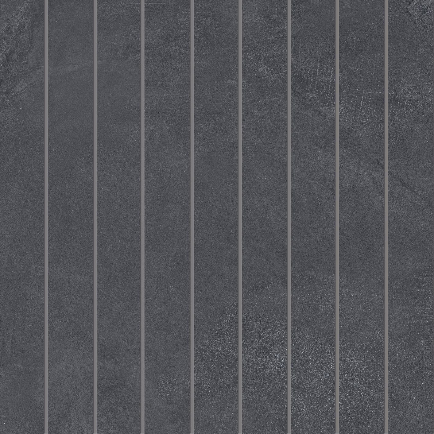 Totalook: Resin Antracite Sequenza Mosaic (12"x12"x6.5-mm | matte)