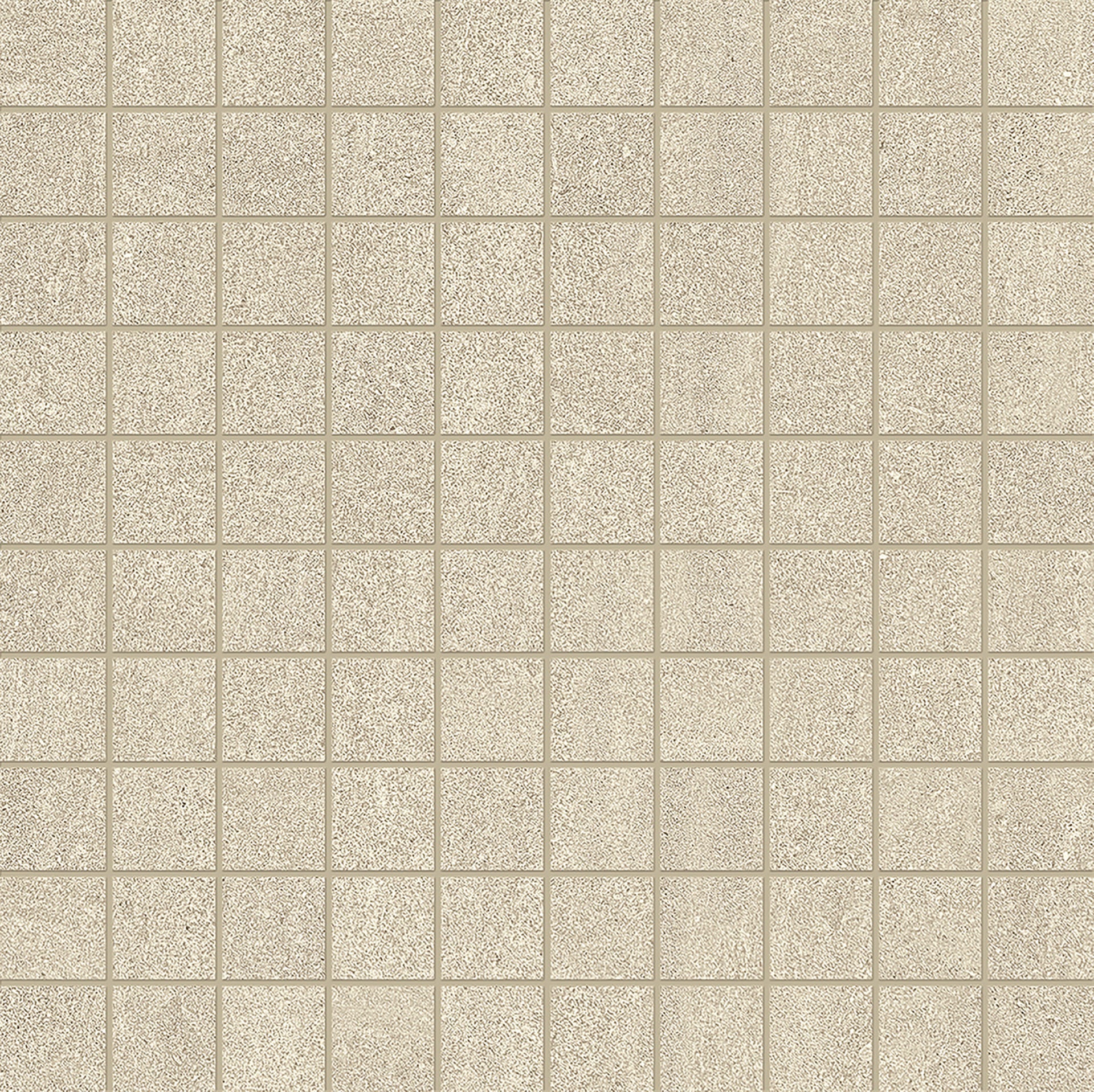 Elegance Pro: Sandstone Sand Straight Stack 1x1 Mosaic (12"x12"x9.5-mm | matte)
