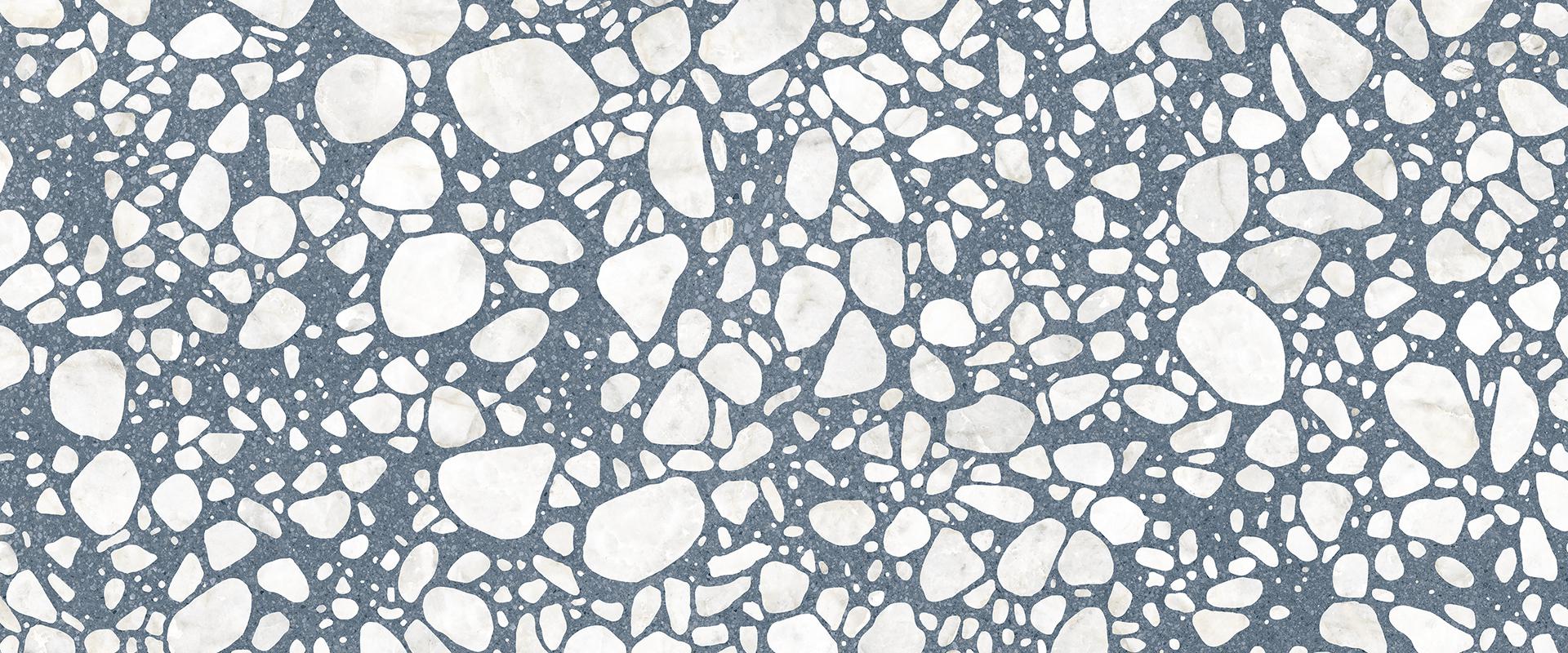 Medley: Pop Blue Field Tile (12"x24"x9.5-mm | matte)