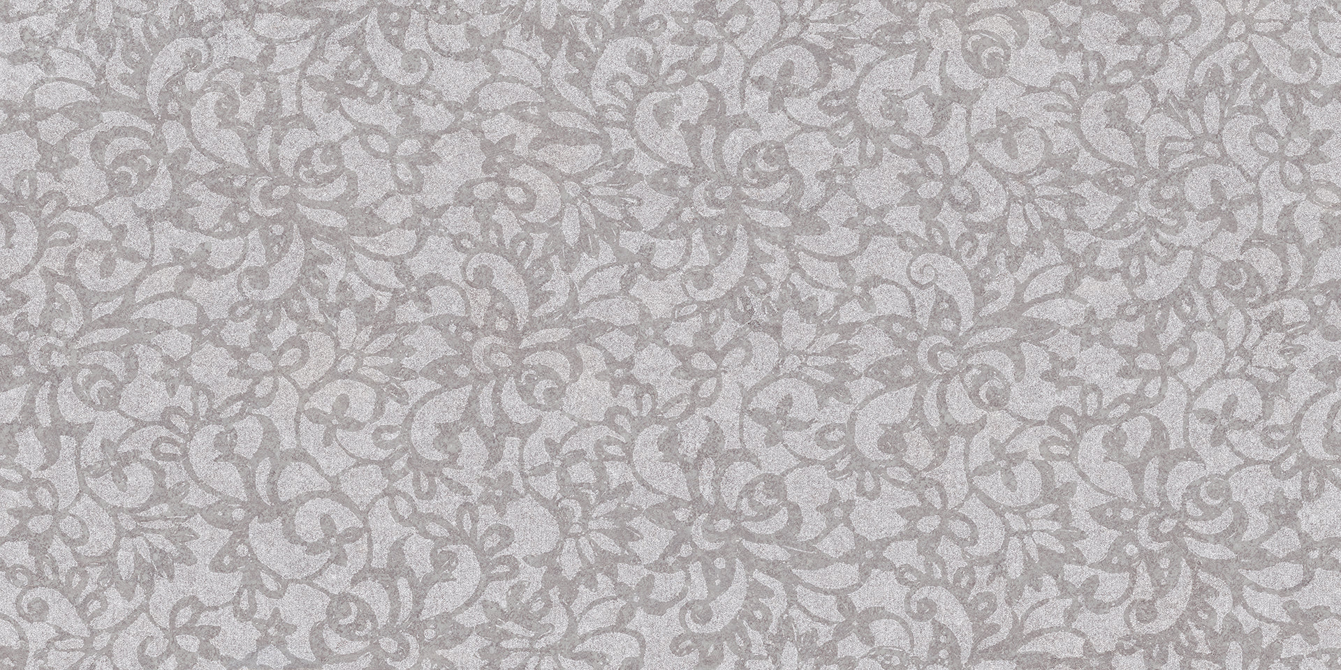Heritage: Florita Grey Florita Deco Tile (16"x32"x9.5-mm | matte)