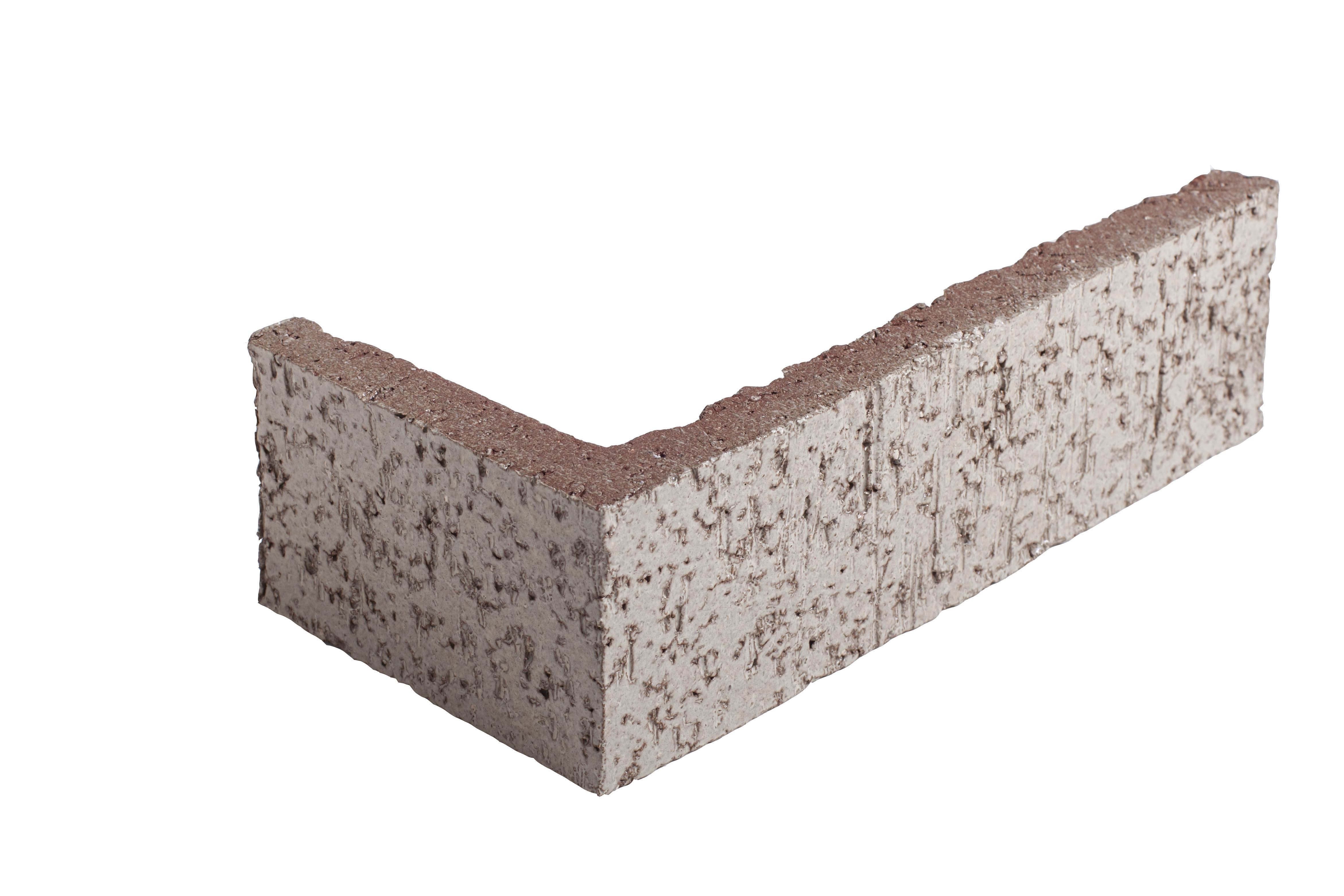 Arto Glazed Brick: Beach Sand  (Corner 2¼"x7⅝"x⅝")