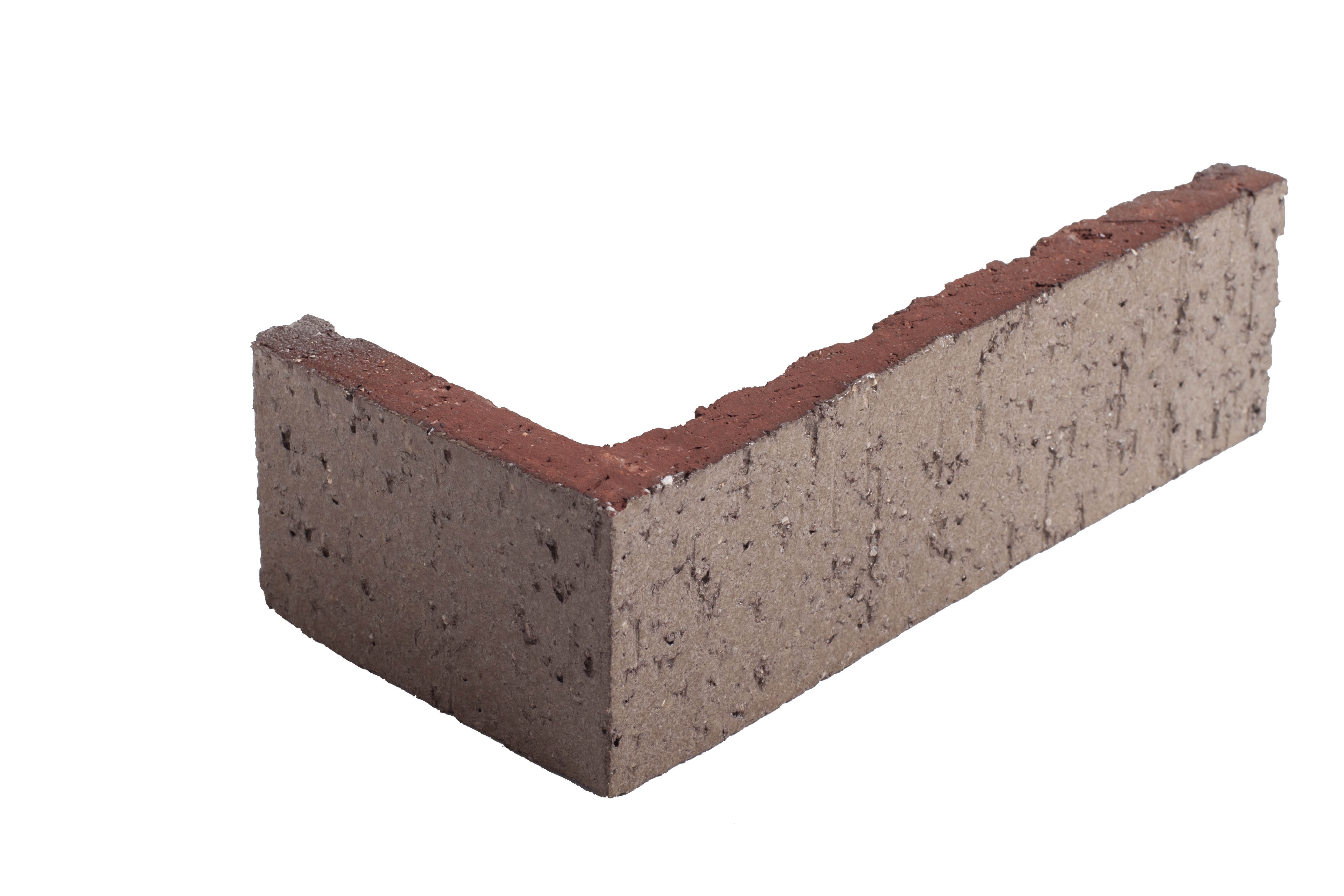 Arto Glazed Brick: Nutshell  (Corner 2¼"x7⅝"x⅝")