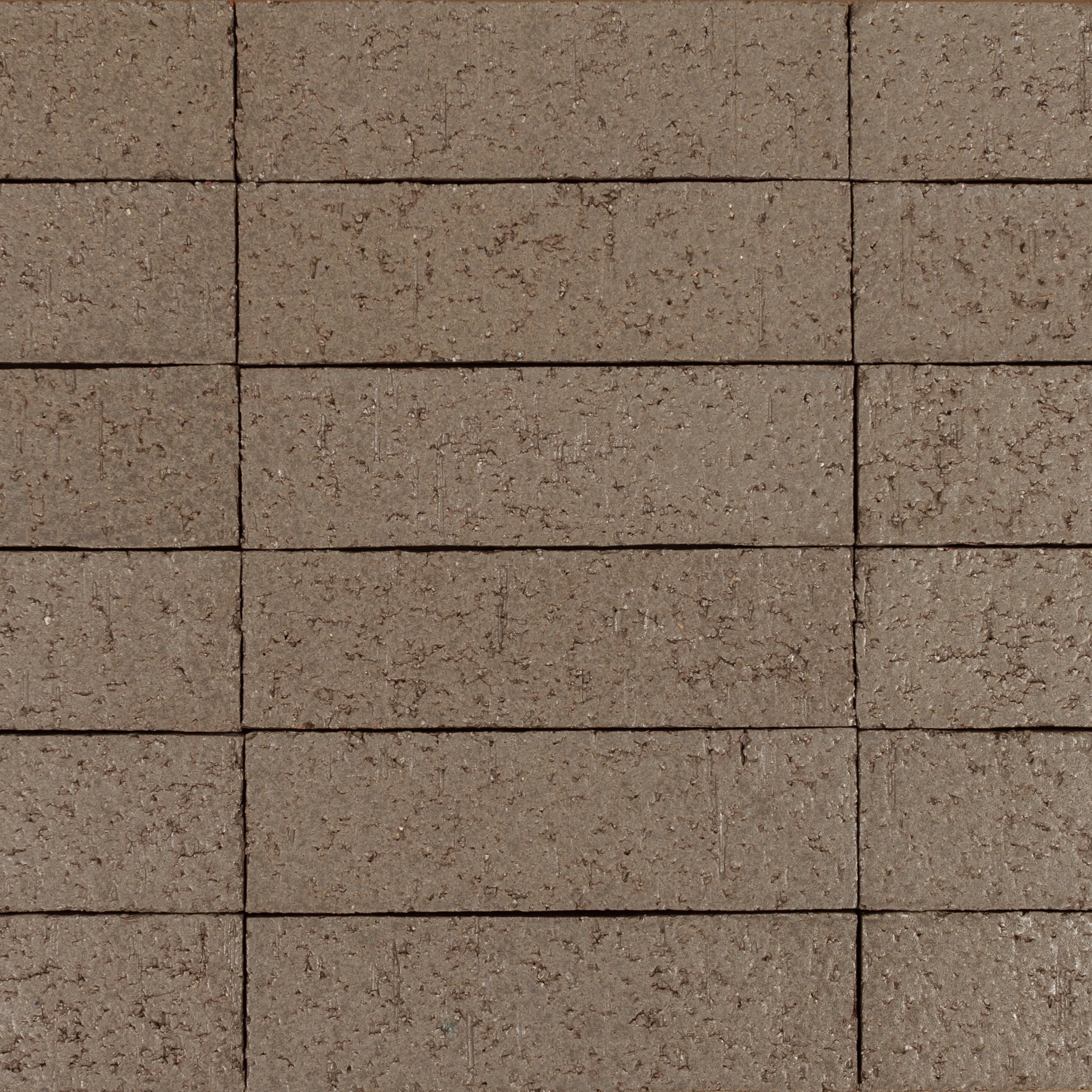 Arto Glazed Brick: Suede  (Flat 2¼"x7⅝"x⅝")