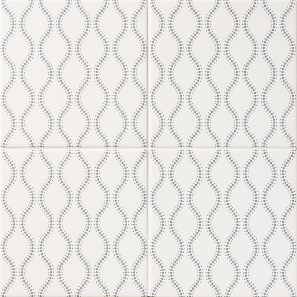 wagara ceramic tile gure tatewaku pattern size 6 inch by 6 inch matte finish for luxury interrior wall applications in kitchen bathroom backsplash or livingroom and office accent walls distributed by surface group international and produced by marble systems