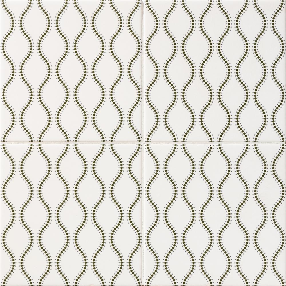 wagara ceramic tile midori tatewaku pattern size 6 inch by 6 inch matte finish for luxury interrior wall applications in kitchen bathroom backsplash or livingroom and office accent walls distributed by surface group international and produced by marble systems