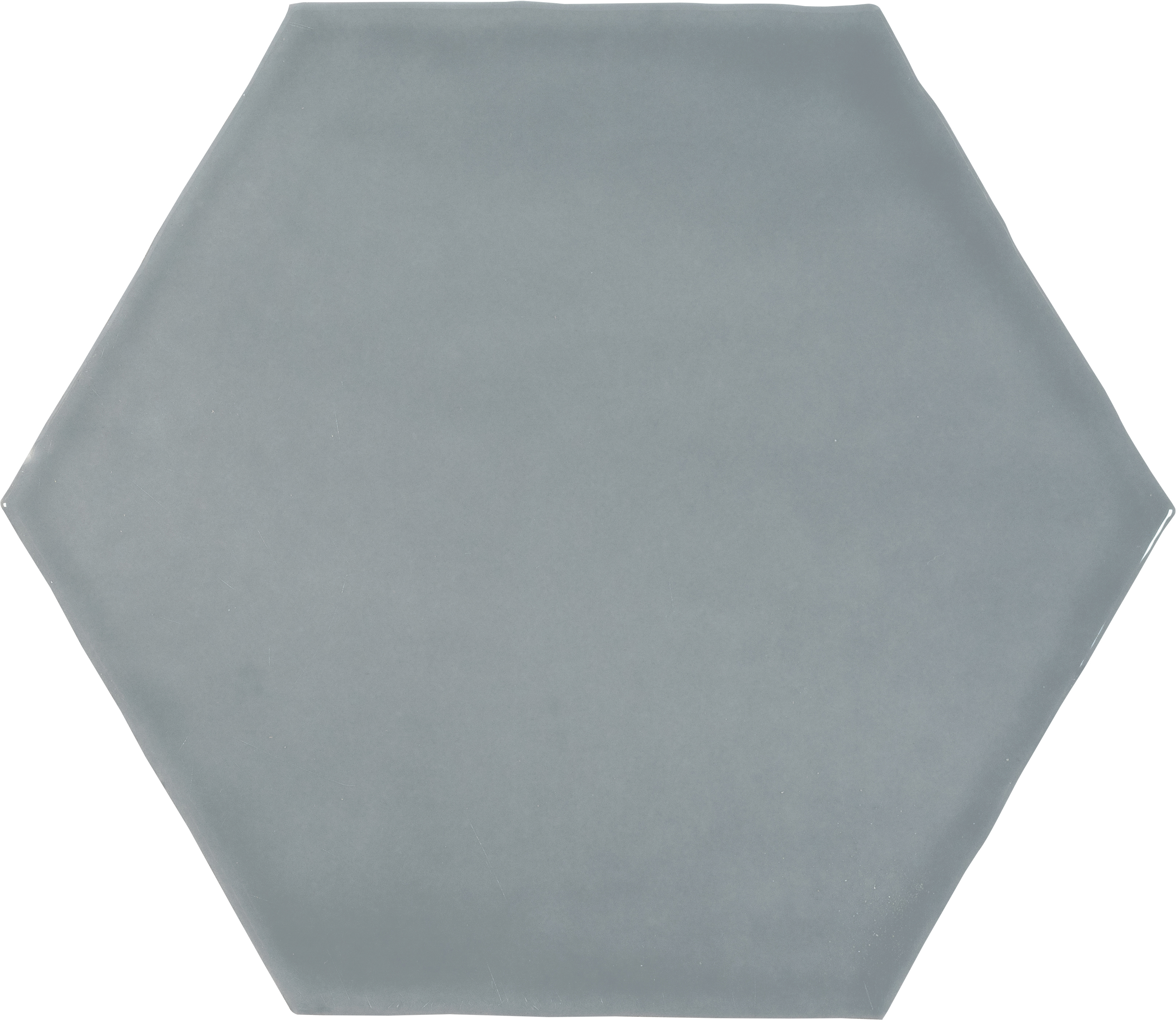 sterling pattern glazed ceramic field tile from teramoda anatolia collection distributed by surface group international glossy finish pressed edge 6-inch hexagon shape