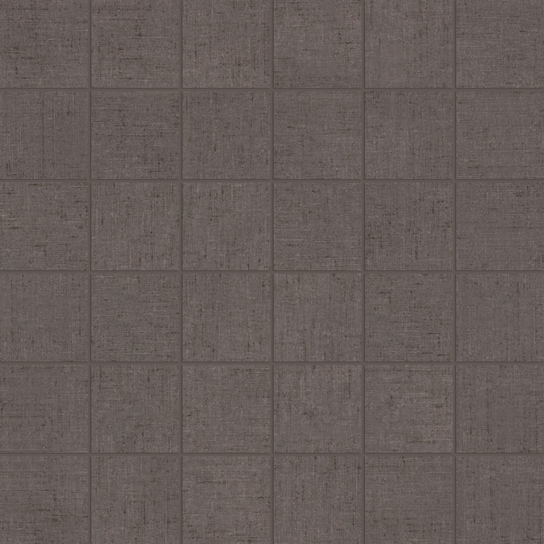 carbon straight stack 2x2-inch pattern glazed ceramic mosaic from keaton anatolia collection distributed by surface group international matte finish straight edge edge mesh shape