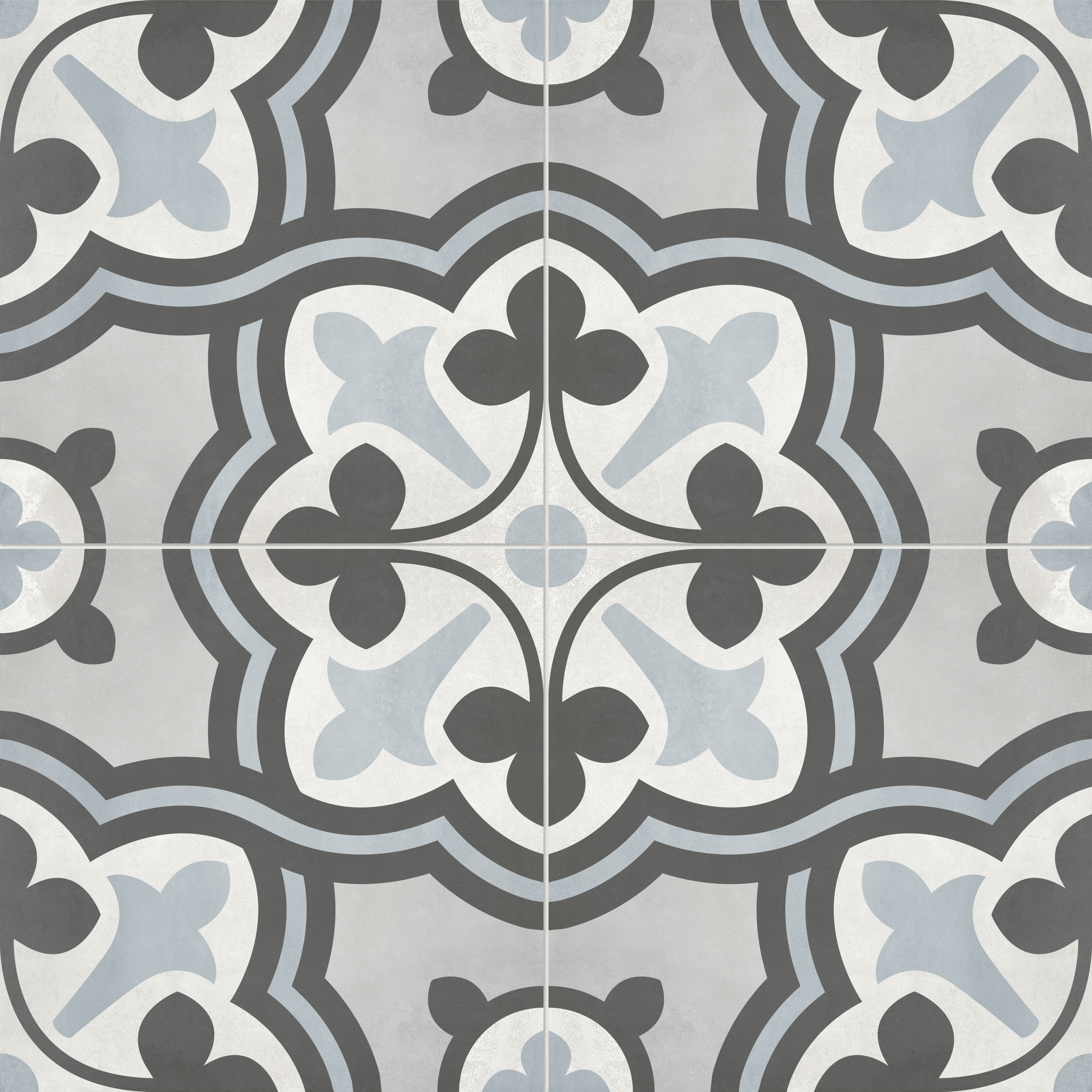 tide print pattern glazed porcelain deco tile print blend from form anatolia collection distributed by surface group international matte finish pressed edge 8x8 square shape