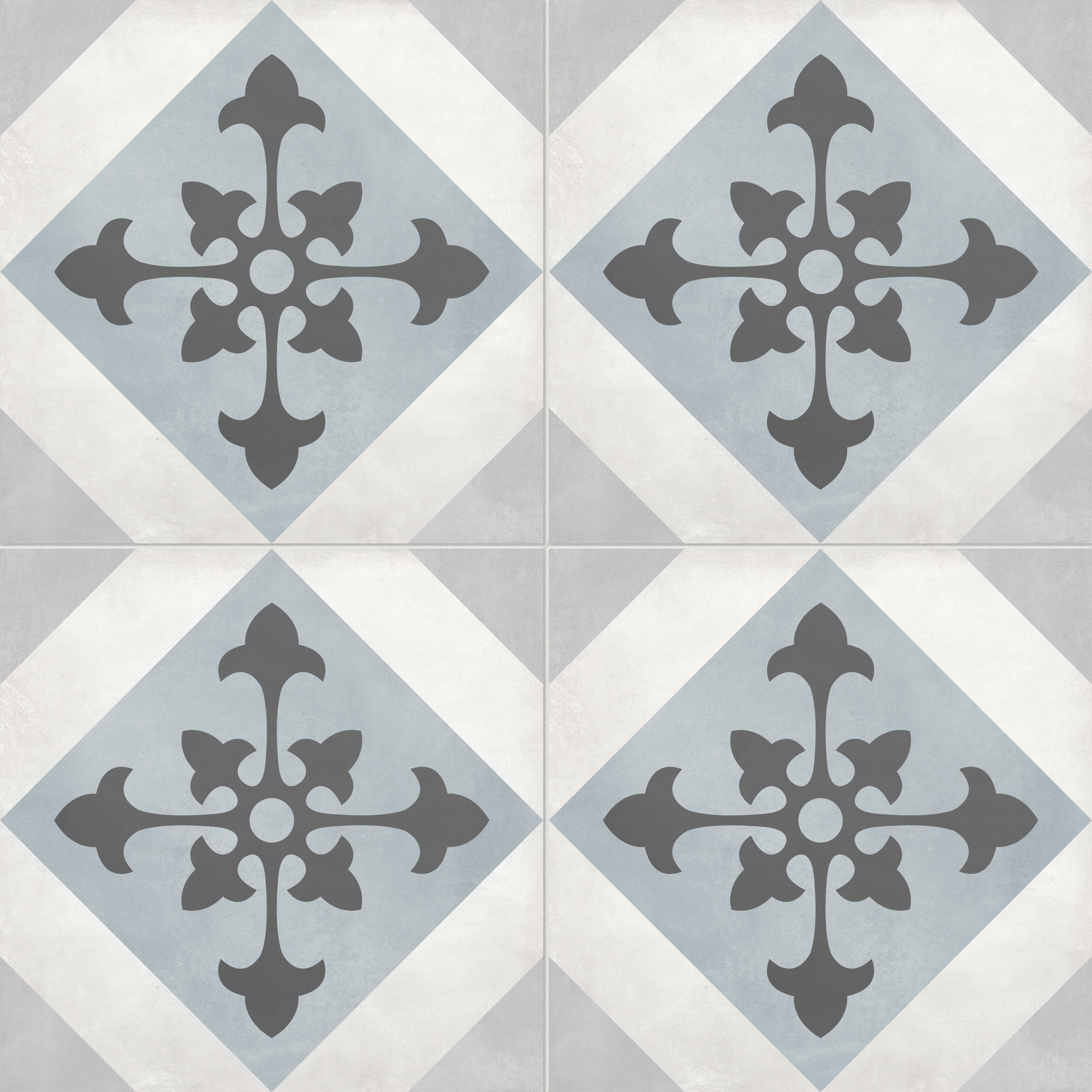 tide print pattern glazed porcelain deco tile print blend from form anatolia collection distributed by surface group international matte finish pressed edge 8x8 square shape