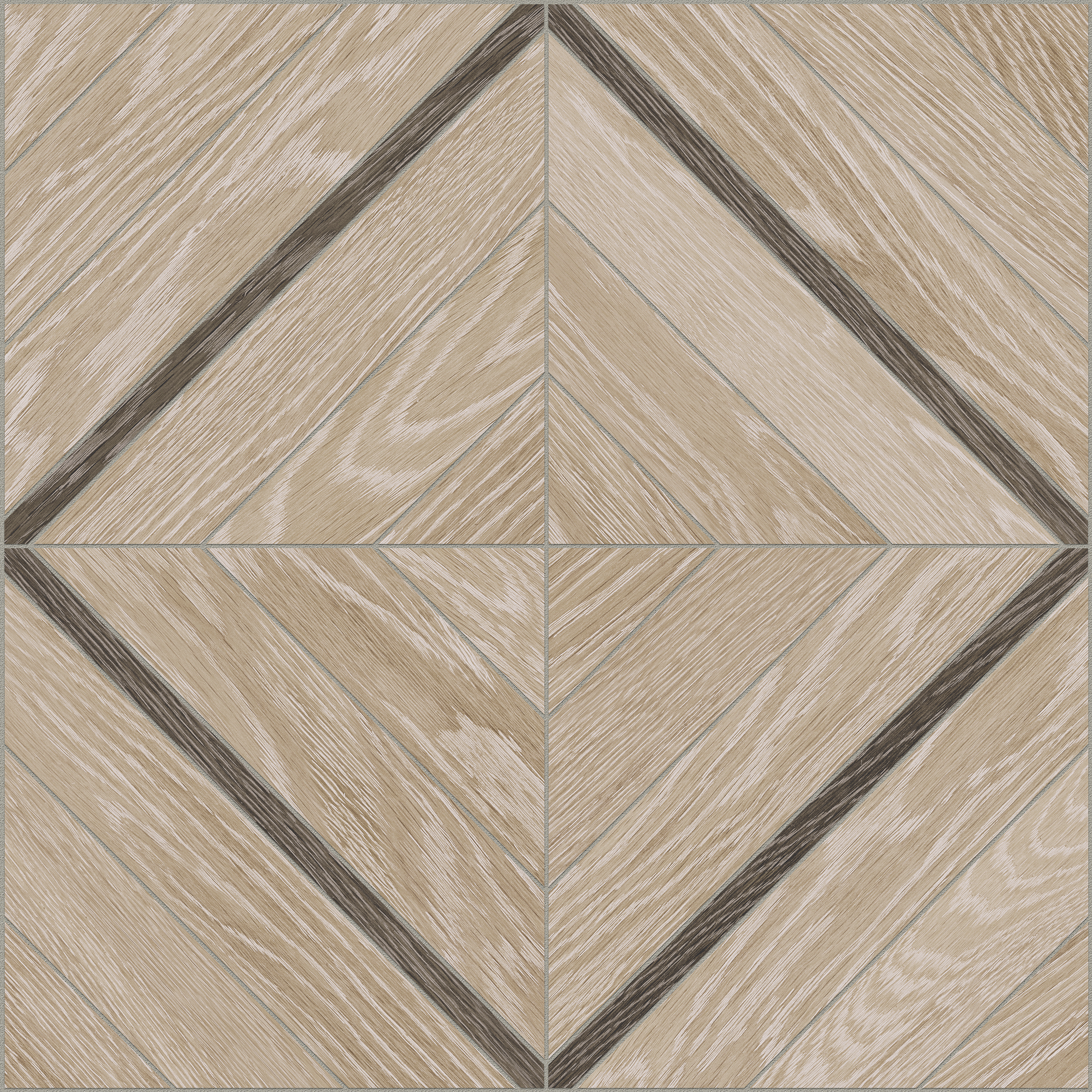 paper birch marquetry pattern glazed porcelain mosaic from aspen anatolia collection distributed by surface group international matte finish straight edge edge mesh shape