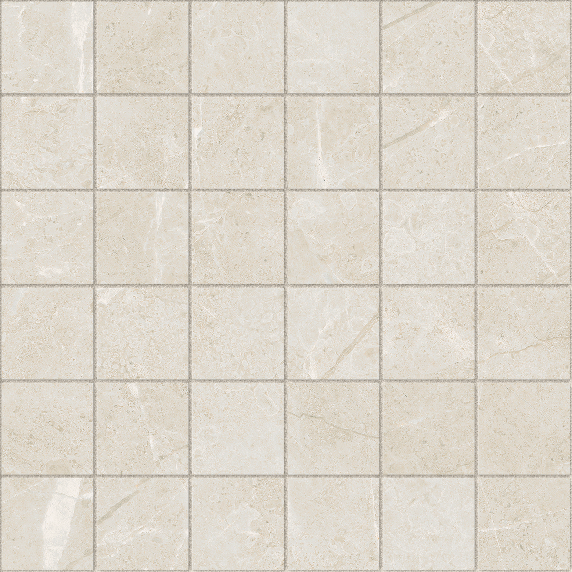avorio straight stack 2x2-inch pattern glazed porcelain mosaic from torino anatolia collection distributed by surface group international matte finish straight edge edge mesh shape