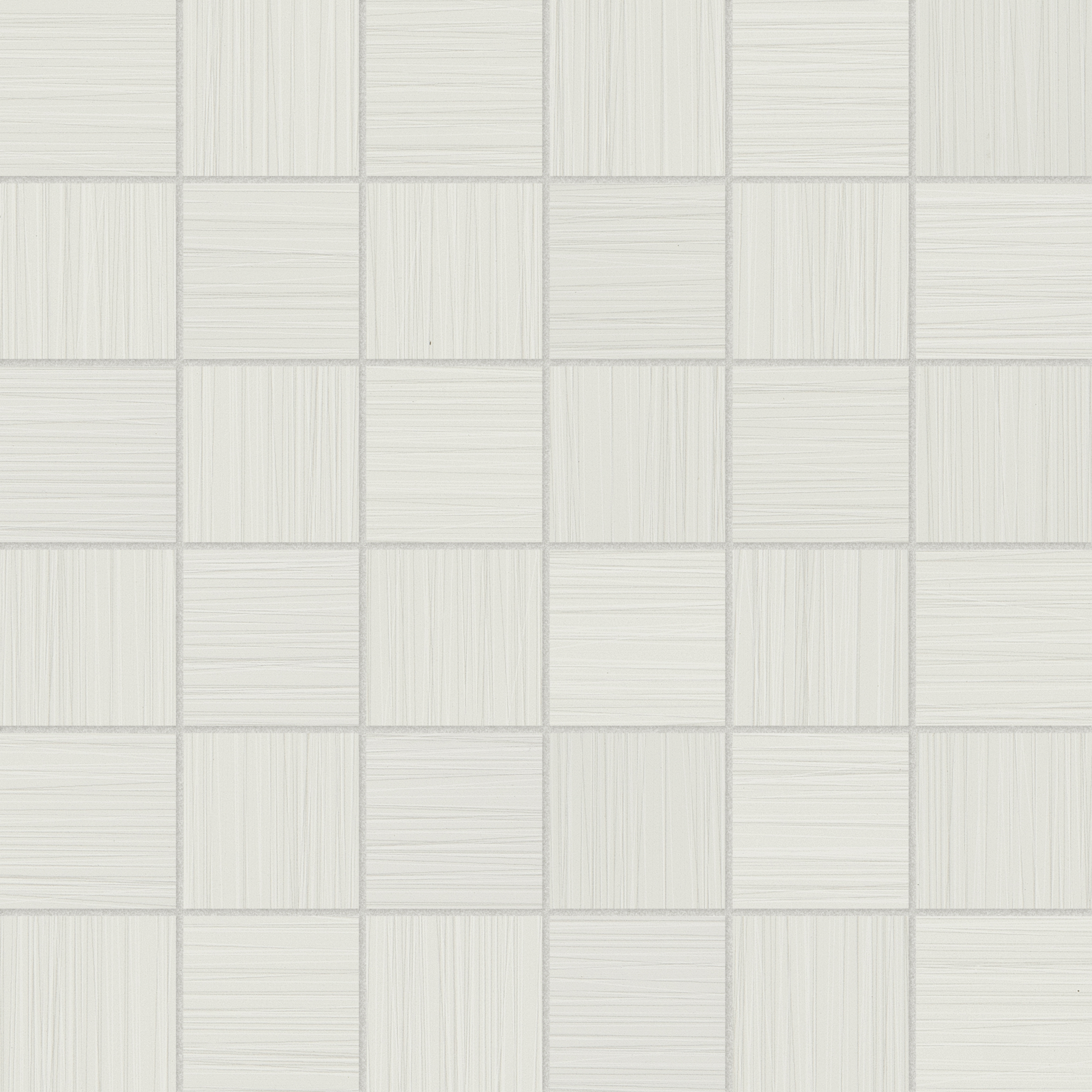 bianco straight stack 2x2-inch pattern color body porcelain mosaic from zera annex anatolia collection distributed by surface group international matte finish straight edge edge mesh shape