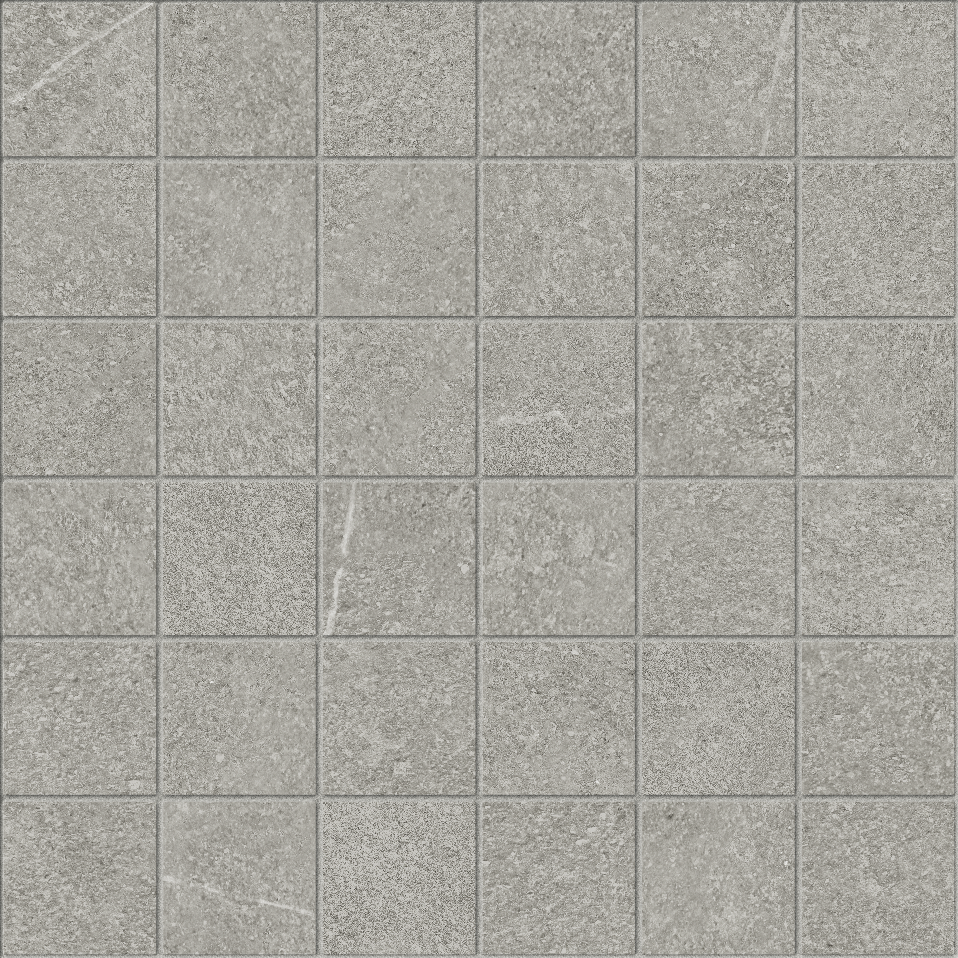 clay straight stack 2x2-inch pattern color body porcelain mosaic from mjork anatolia collection distributed by surface group international matte finish straight edge edge mesh shape