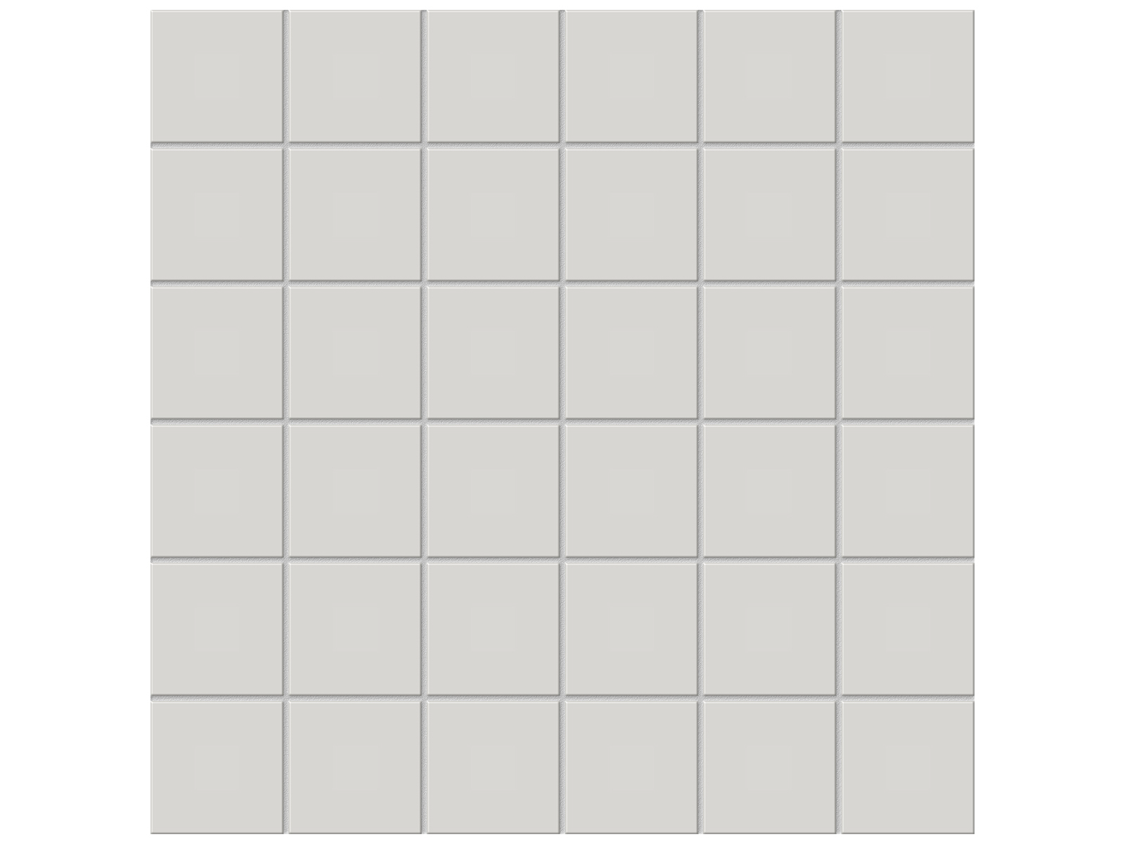halo grey straight stack 2x2-inch pattern unglazed porcelain mosaic from soho anatolia collection distributed by surface group international matte finish pressed edge mesh shape
