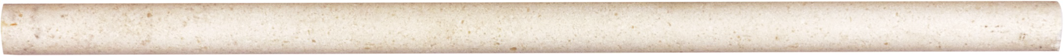 limestone pattern natural stone pencil molding from serene ivory anatolia collection distributed by surface group international honed finish straight edge edge 5_8x12 bar shape