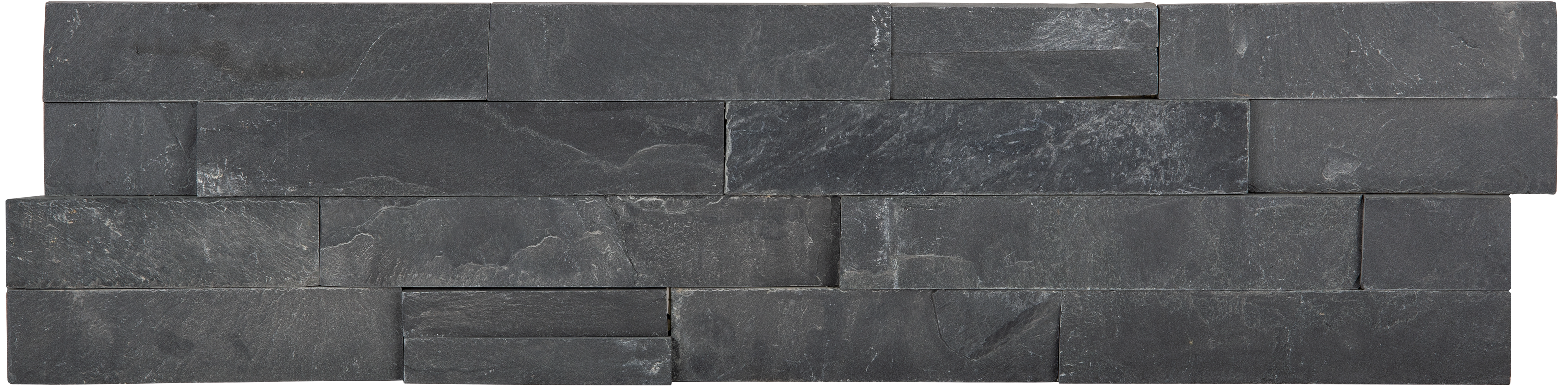 LEDGER STONE: Carbon Slate Corner (Split Face | 5⅞x23⅝x¾)