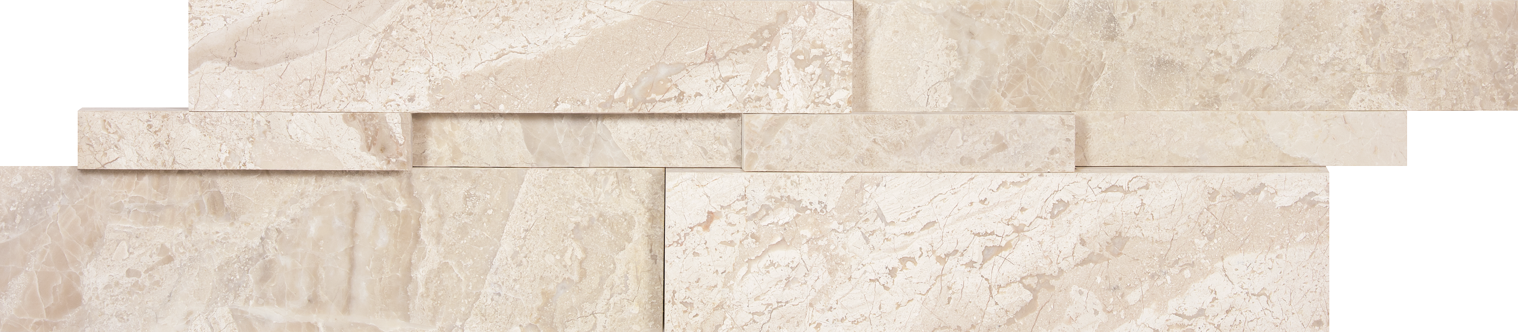 marble impero reale pattern natural stone wall panel from cubics anatolia collection distributed by surface group international honed finish straight edge edge 6x24 interlocking shape