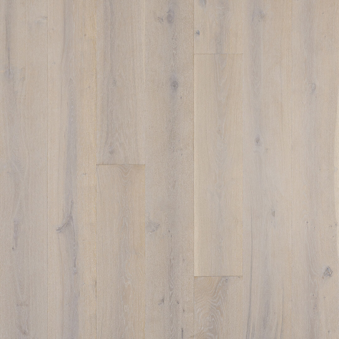 HERMITAGE: Strasbourg White Oak Engineered Hardwood Plank (9"X24"-84"X⅝" | Wire Brush)